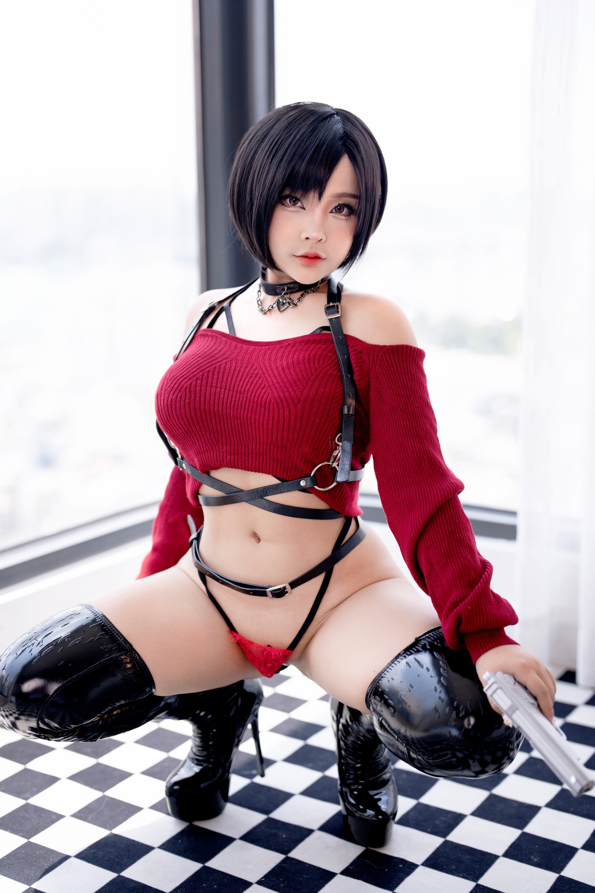 图片[1]-Sayo Momo – NO.031 Ada Wong RE4 in Secret Mission [45P]-XikXak